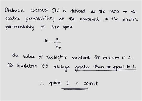 dielectric constant 뜻